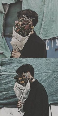 Instagram & WhatsApp Aesthetic Flower Boys Dpz