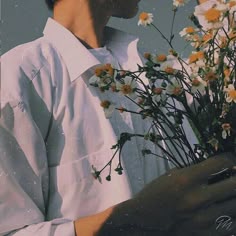 Instagram & WhatsApp Aesthetic Flower Boys Dpz