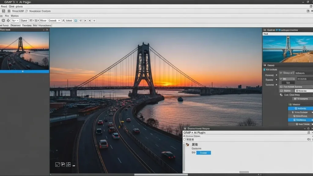 GIMP + AI Plugin