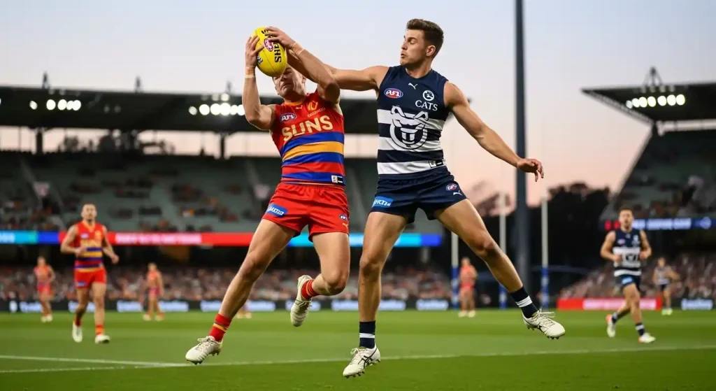 Gold Coast Suns vs Geelong Cats live score